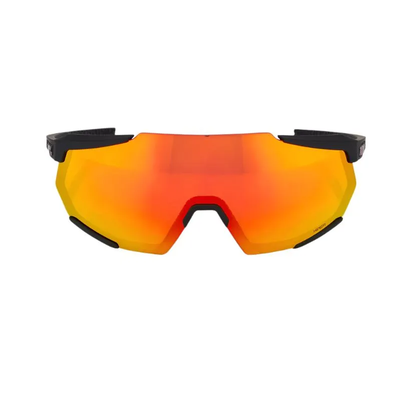 100% Racetrap 3.0 Sport Sunglasses (Red Multilayer/Soft Tact Black)