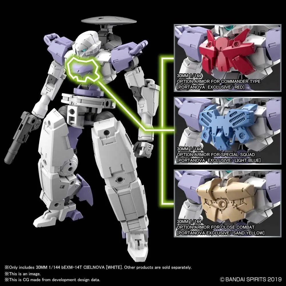 30 Minutes Missions #31 bEXM-14T (Cielnova White) Model Kit