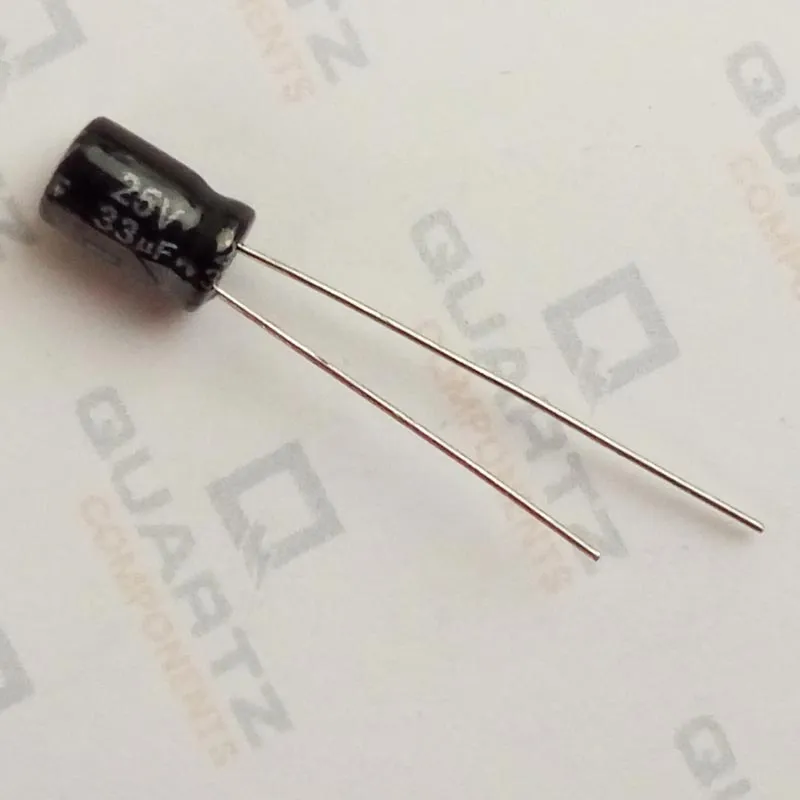 33uF 25V Electrolytic Capacitor