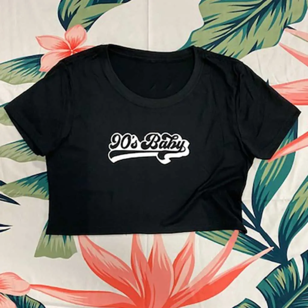 90's Baby Underboob Tee