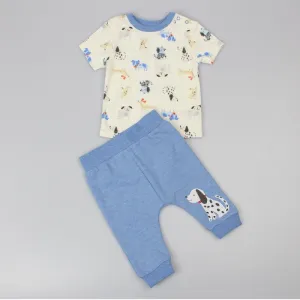 Baby 2pc Top Set - Dalmation Pup (0-6 Months) (PK6) D12780