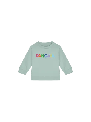 Baby 365 Midweight Pangaia Sweatshirt—eucalyptus blue