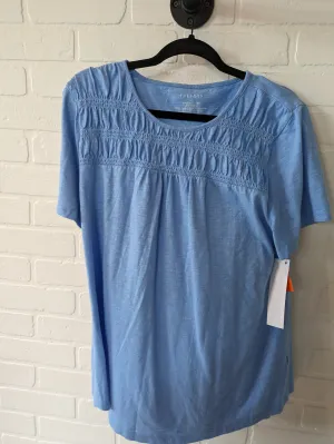 Baby Blue Top Short Sleeve Talbots, Size Xl