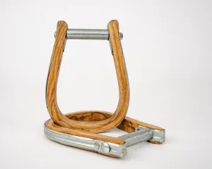 Beastmaster Wood Saddle Bronc Stirrups