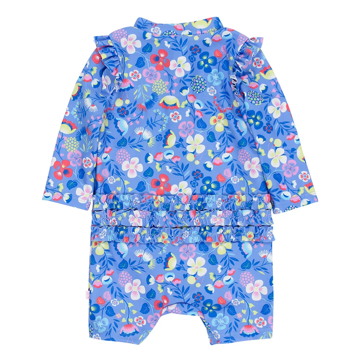 Bebe Emma L/S Sunsuit with Frills (Size 00-2)