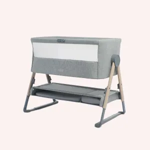 Bedside Crib Lua - Grey