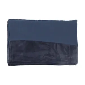 Bee & Dee French Blue Velvet Dot Blanket