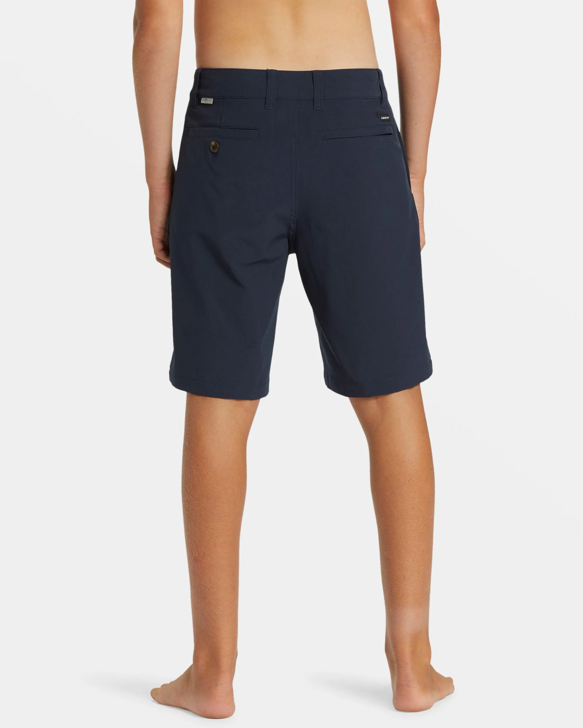 Boys 8-16 Union Amphibian 17" Hybrid Shorts - Dark Navy