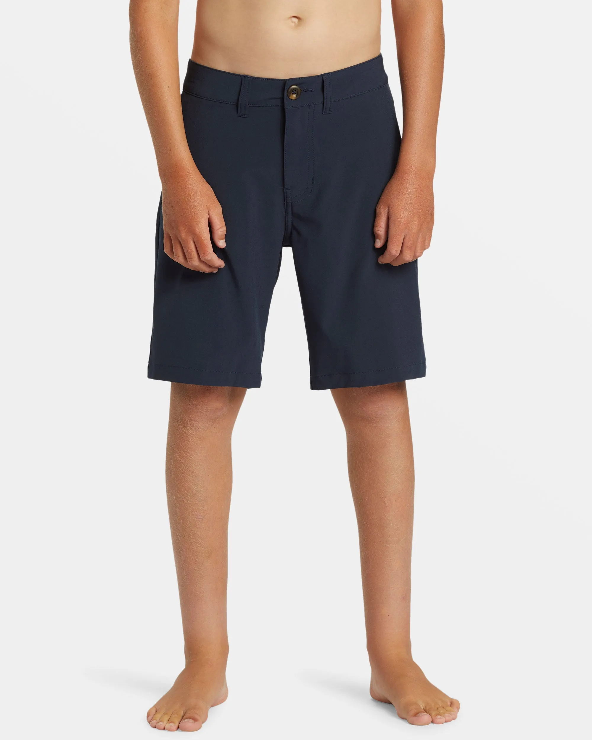 Boys 8-16 Union Amphibian 17" Hybrid Shorts - Dark Navy