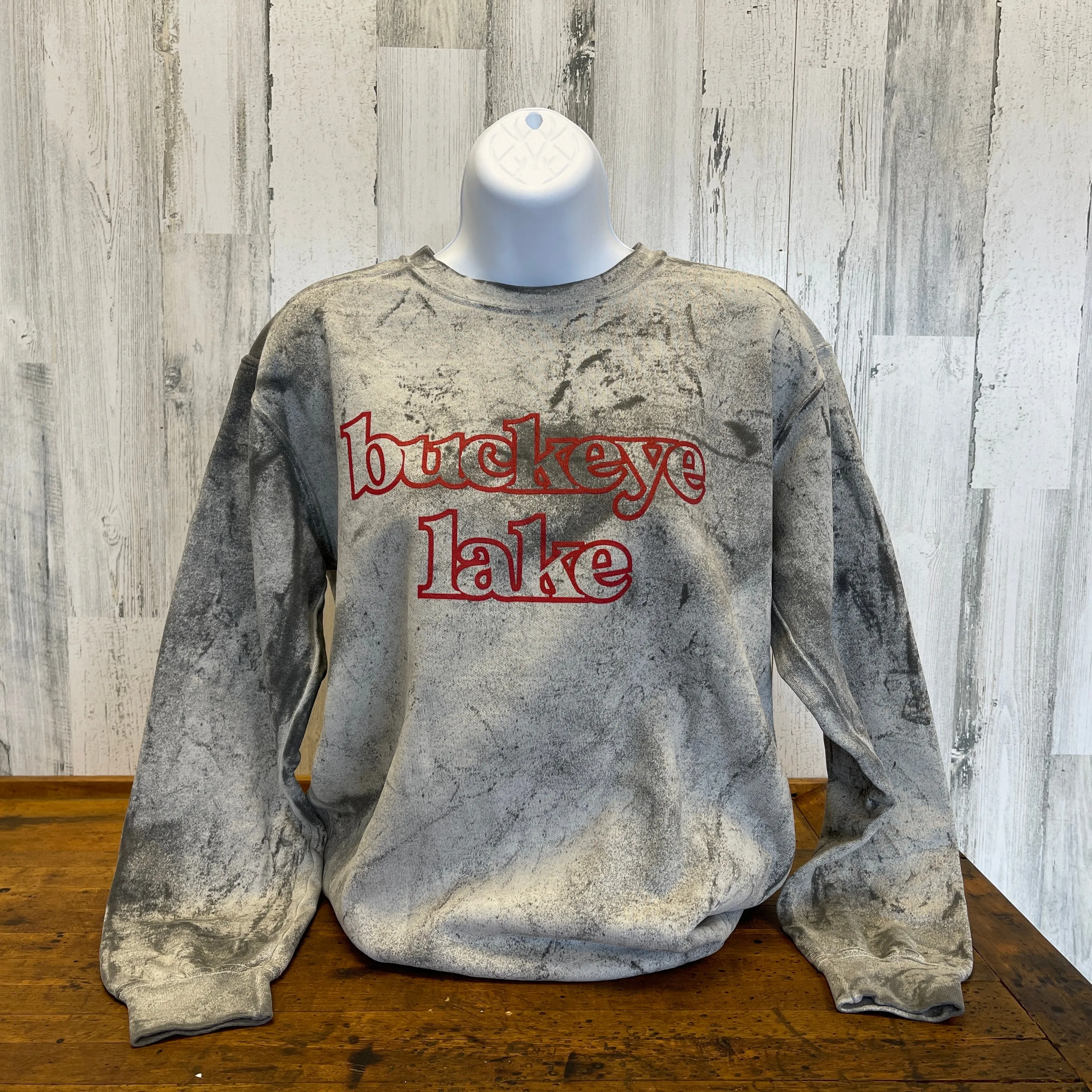 Buckeye Lake Hippie Font Sweatshirt