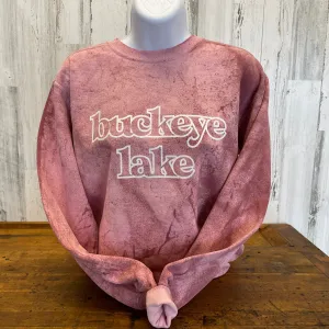 Buckeye Lake Hippie Font Sweatshirt