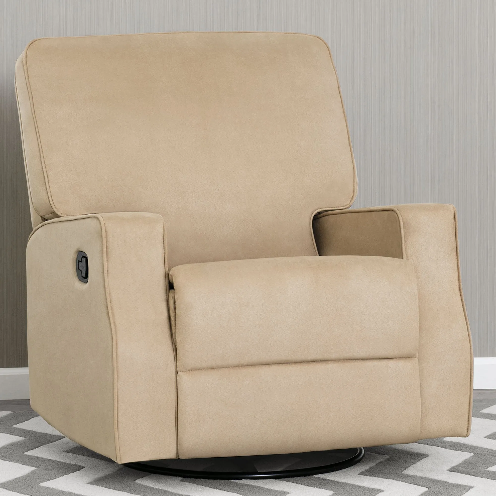 Caleb Nursery Recliner Glider Swivel Chair