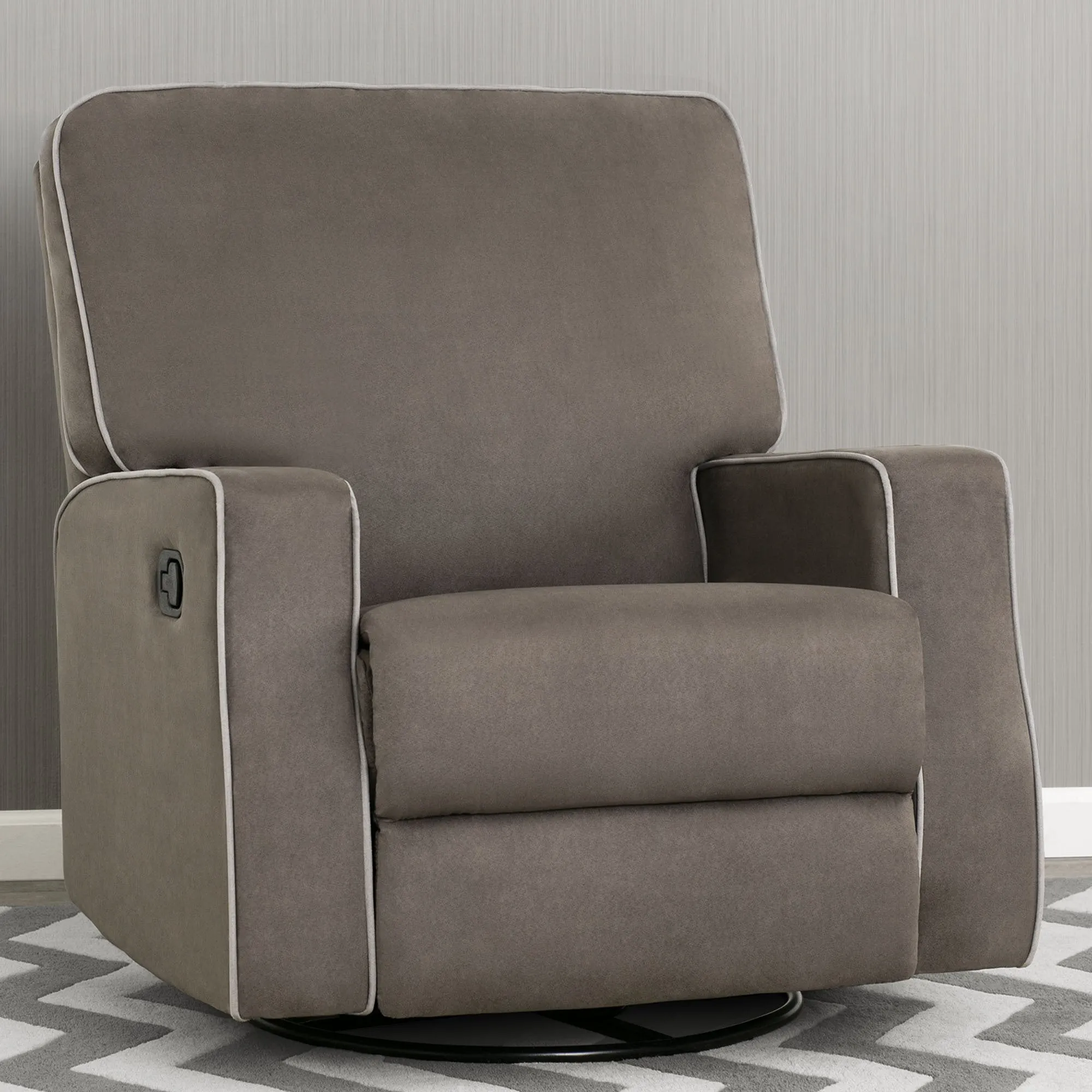 Caleb Nursery Recliner Glider Swivel Chair