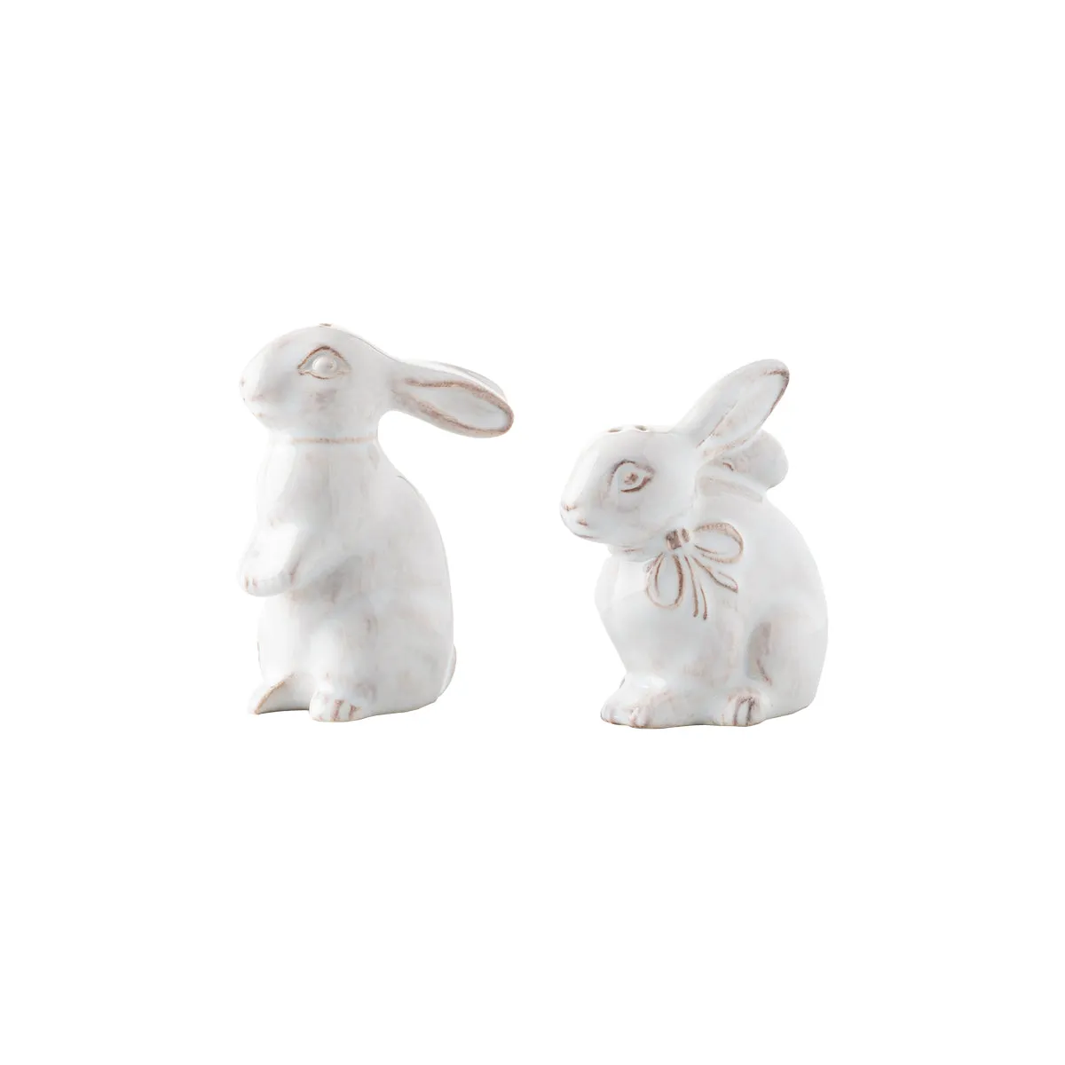 Clever Creatures Bunny Salt and Pepper Set/2pc