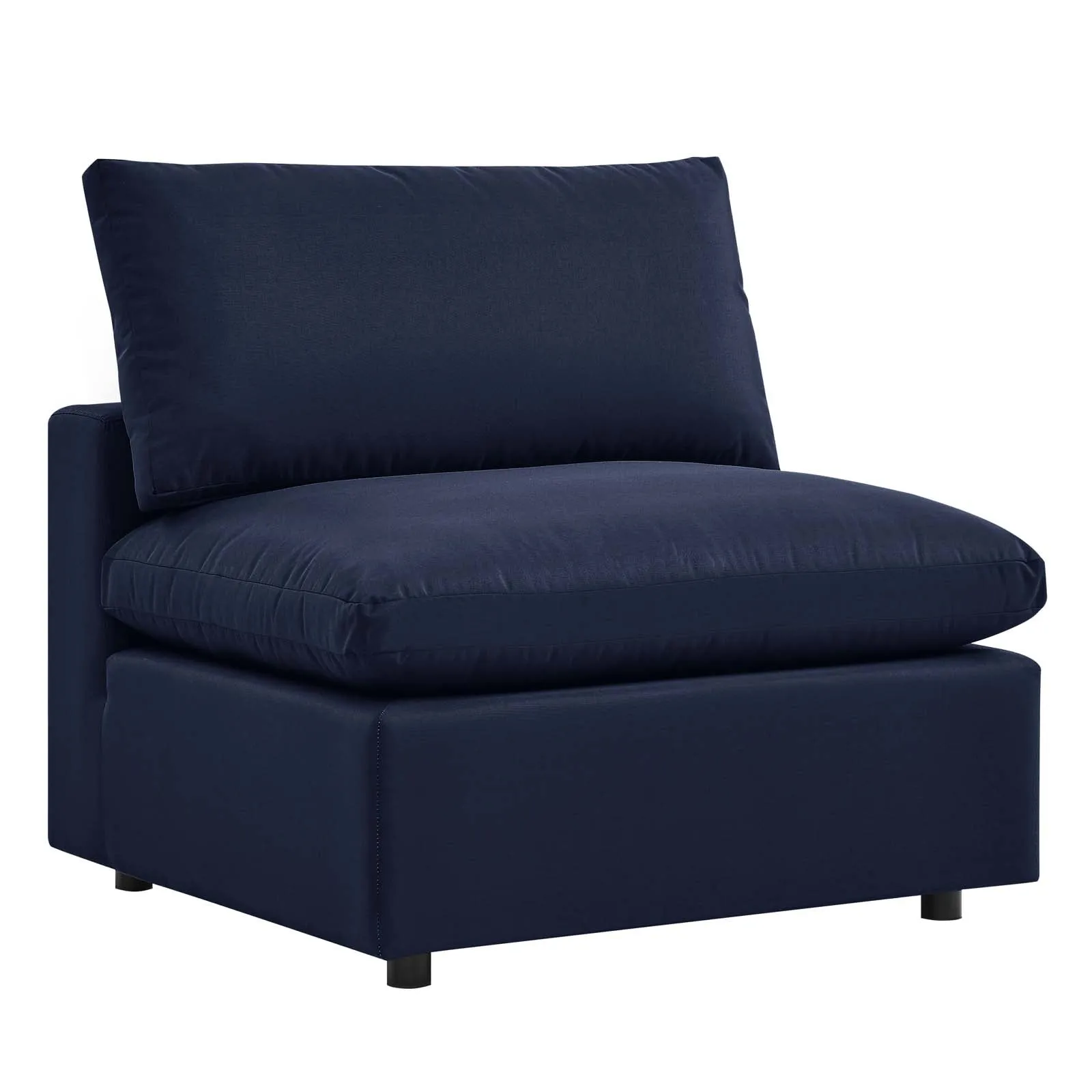 Commix Overstuffed Outdoor Patio Armless Chair by Modway