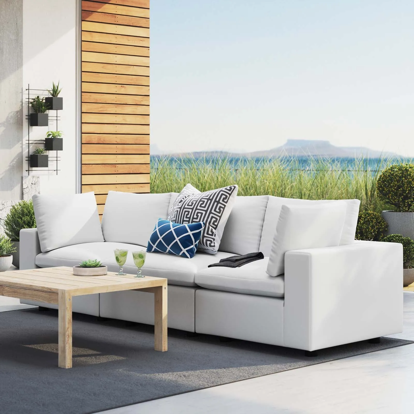 Commix  Sunbrella® Outdoor Patio Sofa by Modway