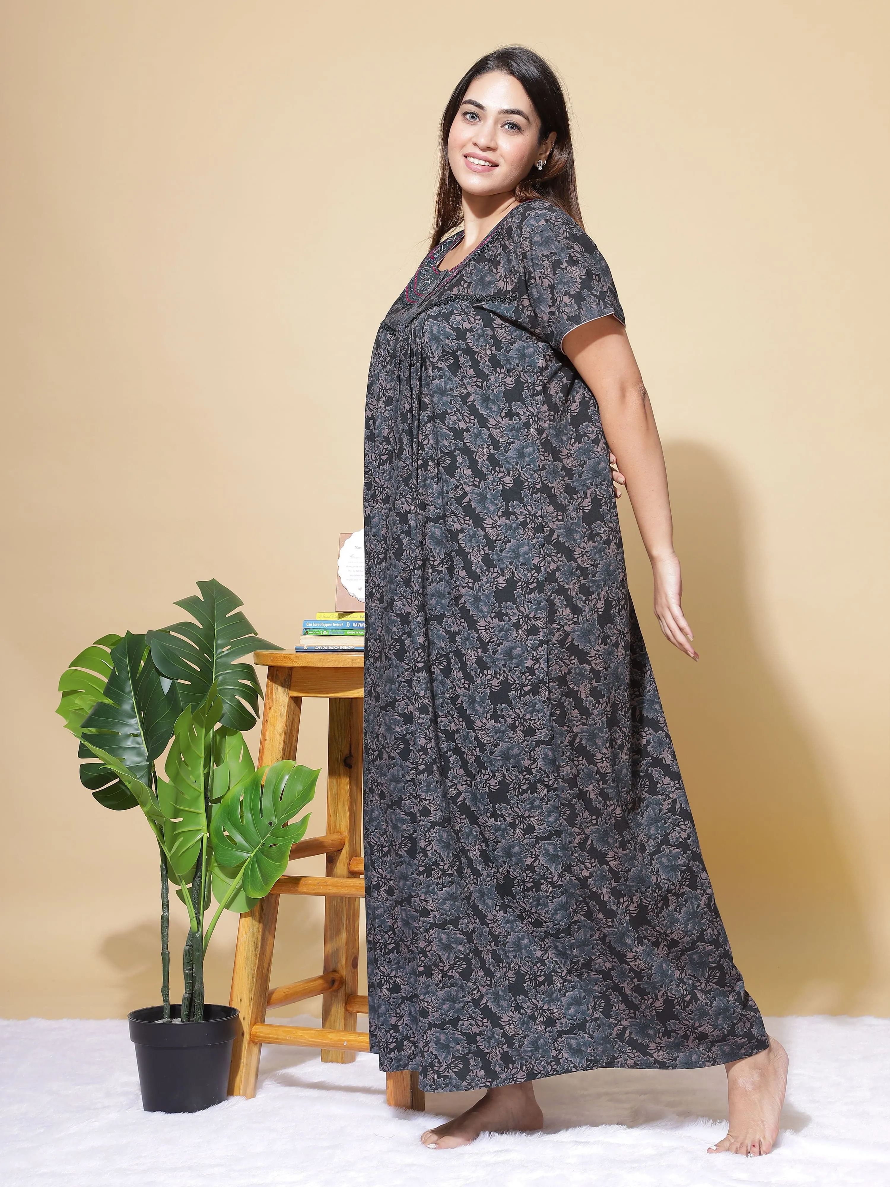 Crush Designer Nighty Dark Green