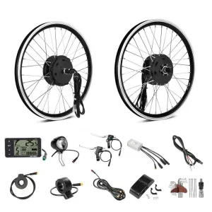 E-Bike Conversion Kit  36V 250W 20" Front Motor Hub Motor Kit DIY E-Bike LCD Display