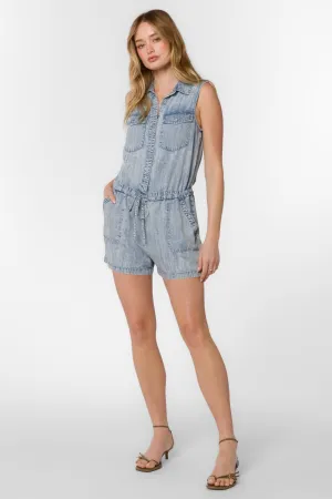 Esma Starlight Blue Romper