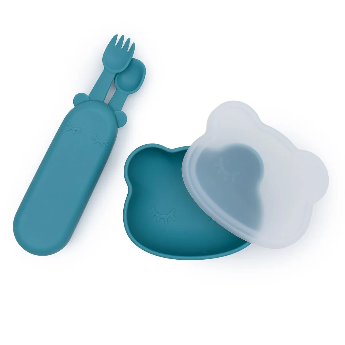 Feedie® Fork & Spoon Set - Mint