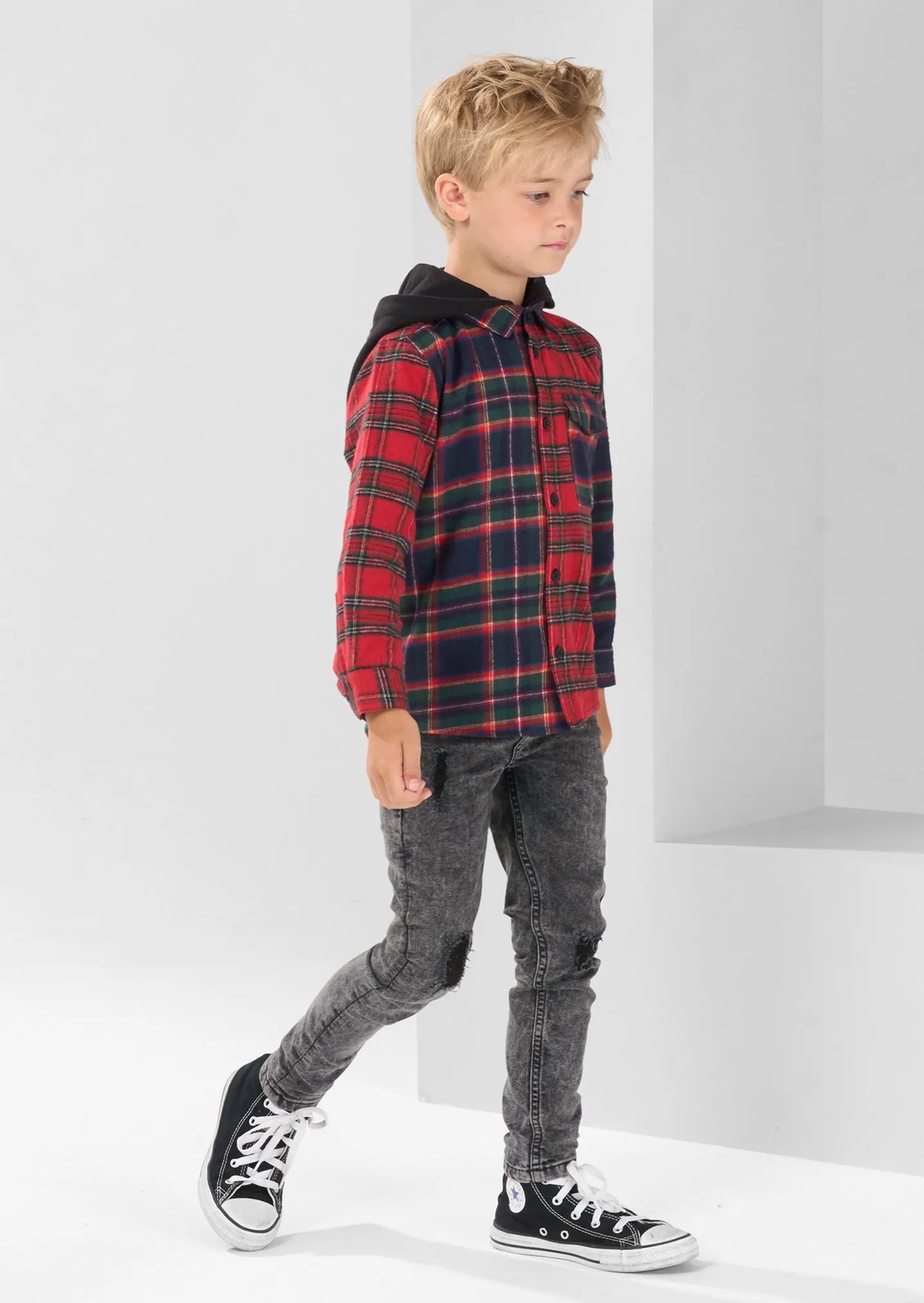 Felix Red Check Shirt