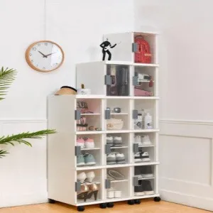 FIJN White Vertical Storage Compartments (2 - 5 tiers)