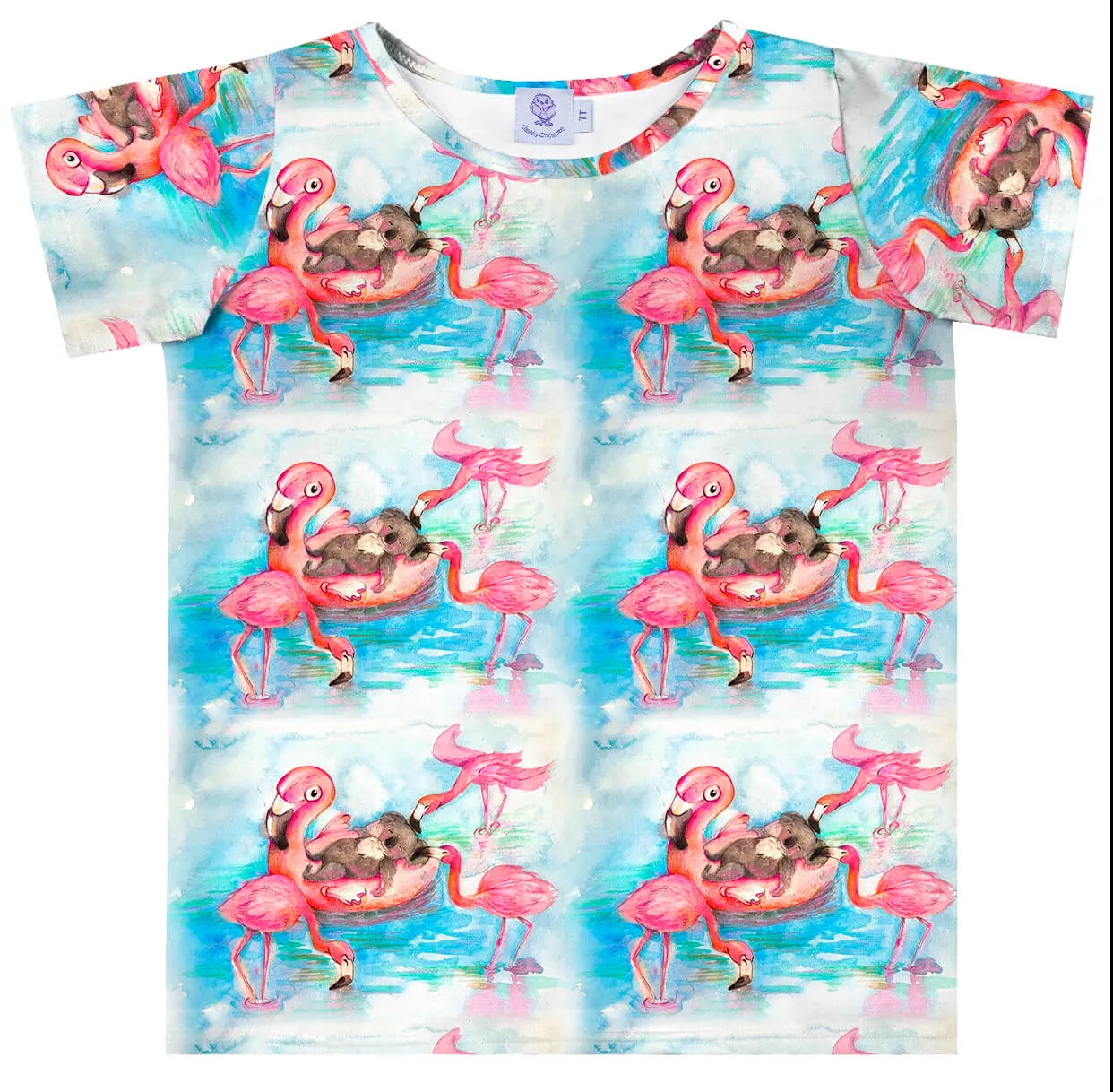 Flamingo Koala Short Sleeve Tee