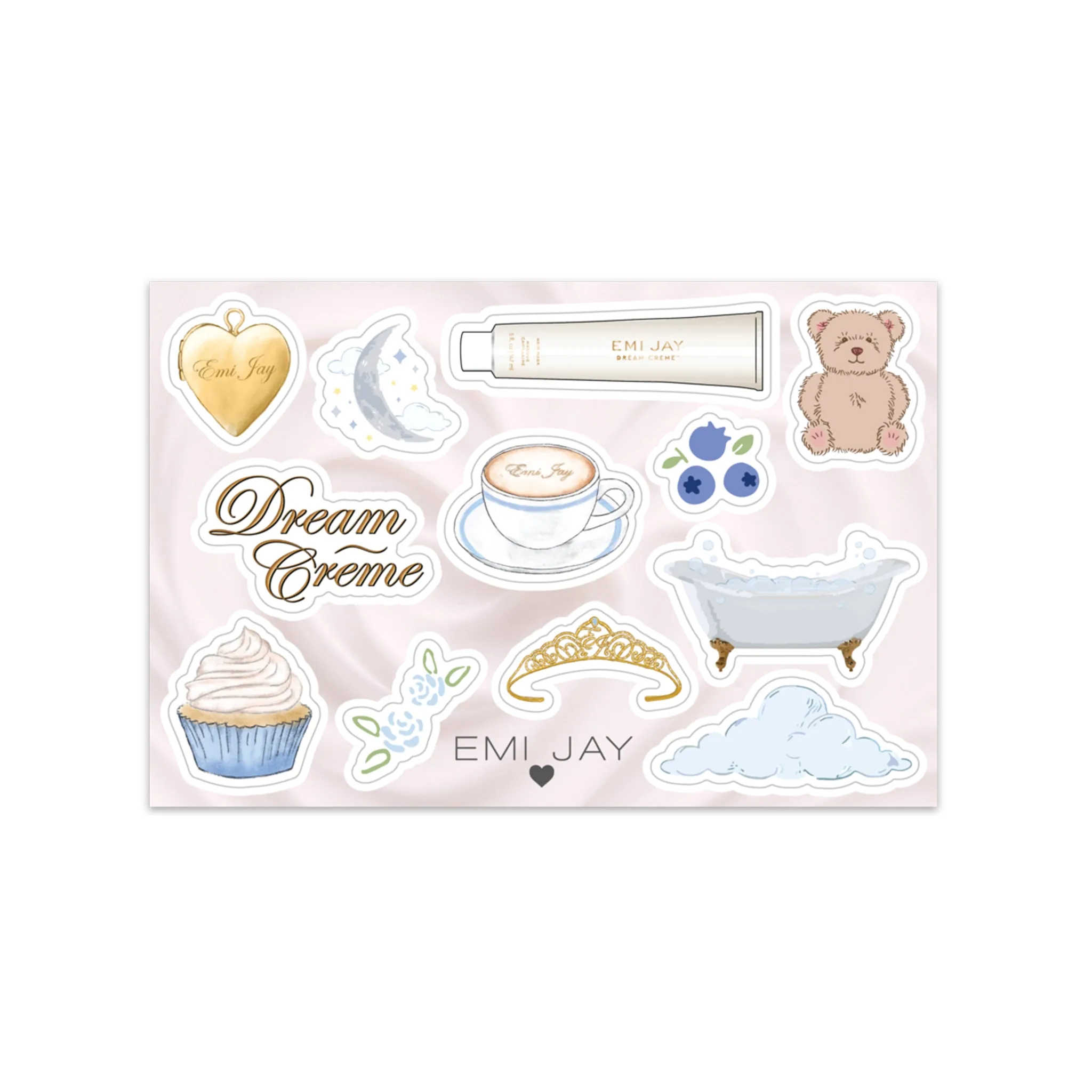 Free Gift: Dream Crème Sticker Set