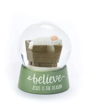 giftcraft baby jesus globe