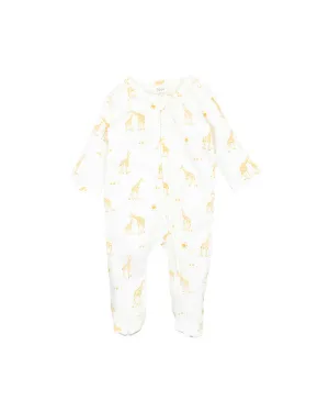 GIRAFFE ORGANIC LS ONESIE