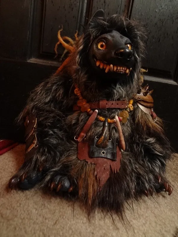 GNAW THE GNOLL- ORIGINAL ART DOLL