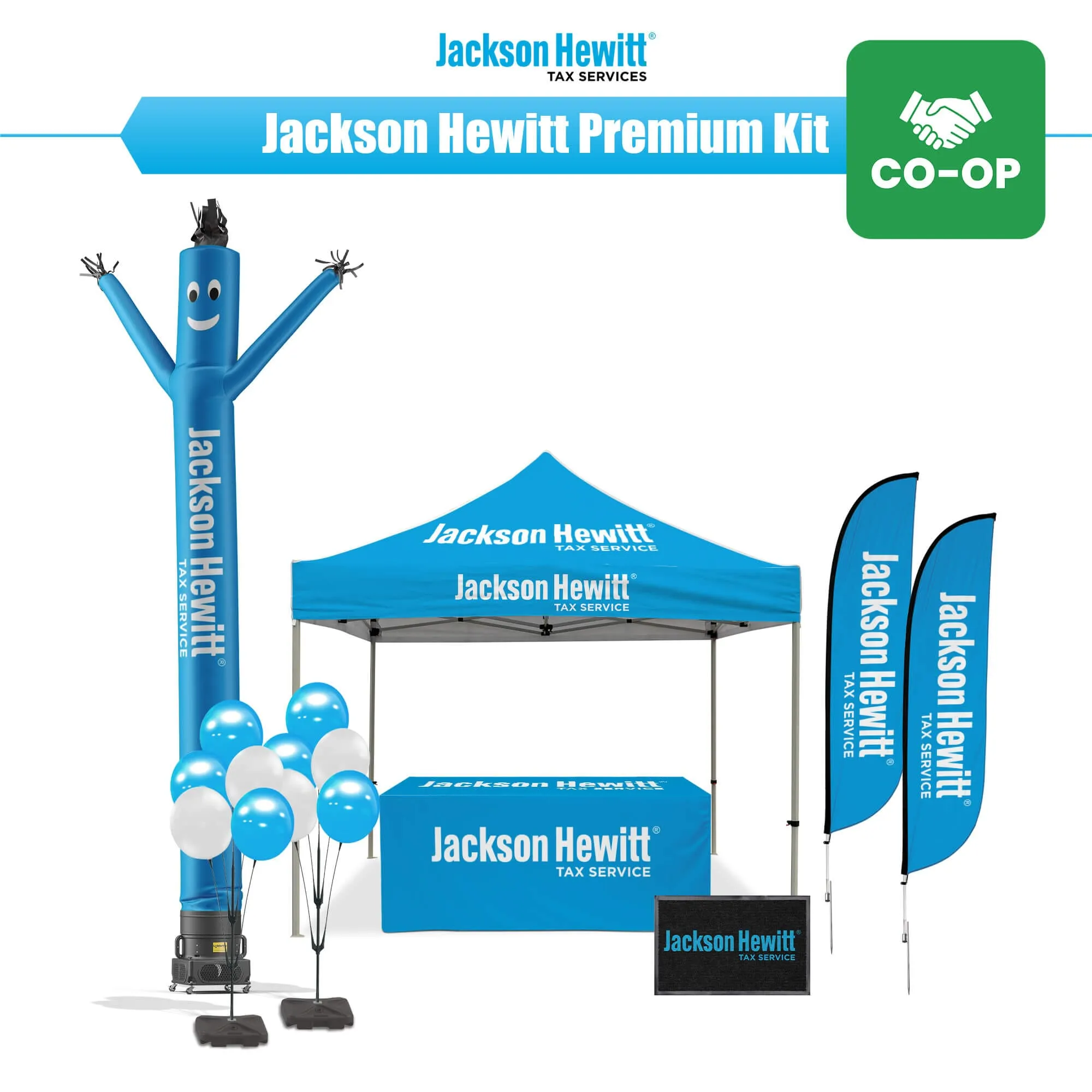 Jackson Hewitt Premium Grand Opening Tent Kit #1