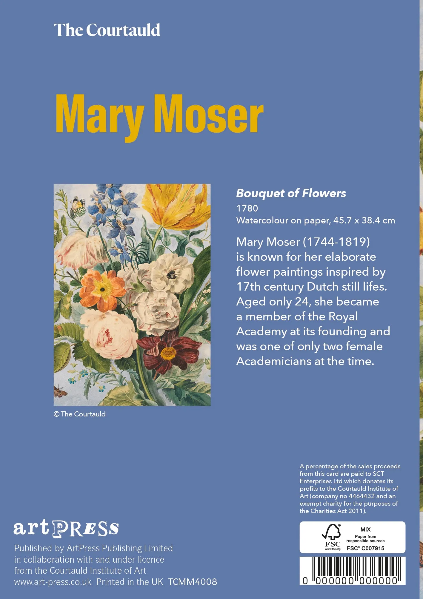 Moser Bouquet Greetings Card