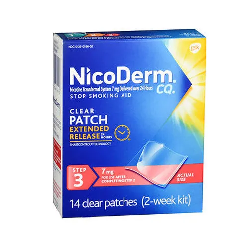 Nicoderm Cq Step 3 Clear Patches Count of 1 By The Honest Company