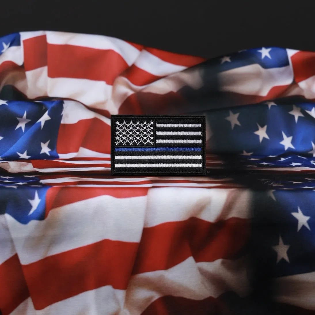 Police Department American Flag