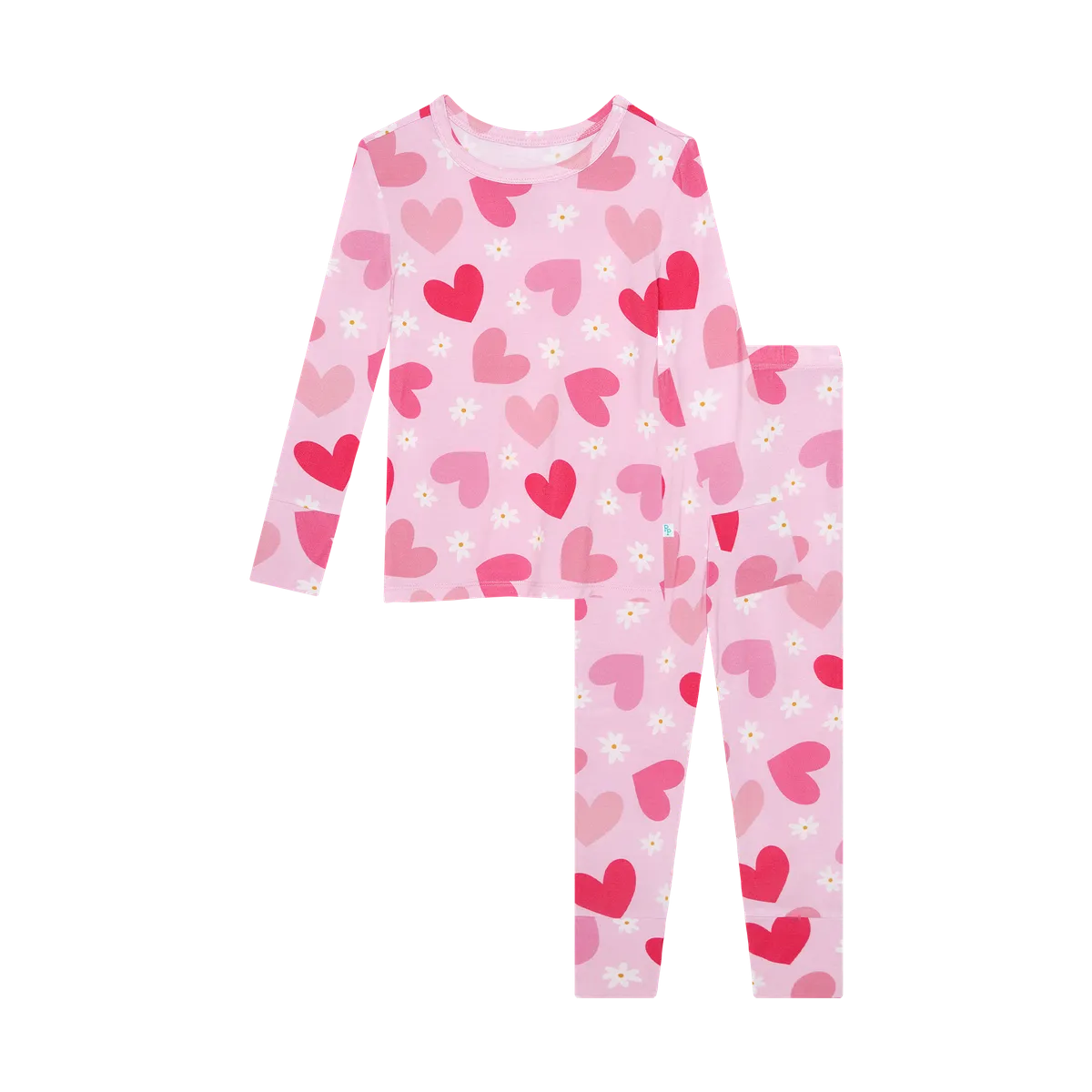 POS Daisy Love Long Sleeve Pajama Hearts