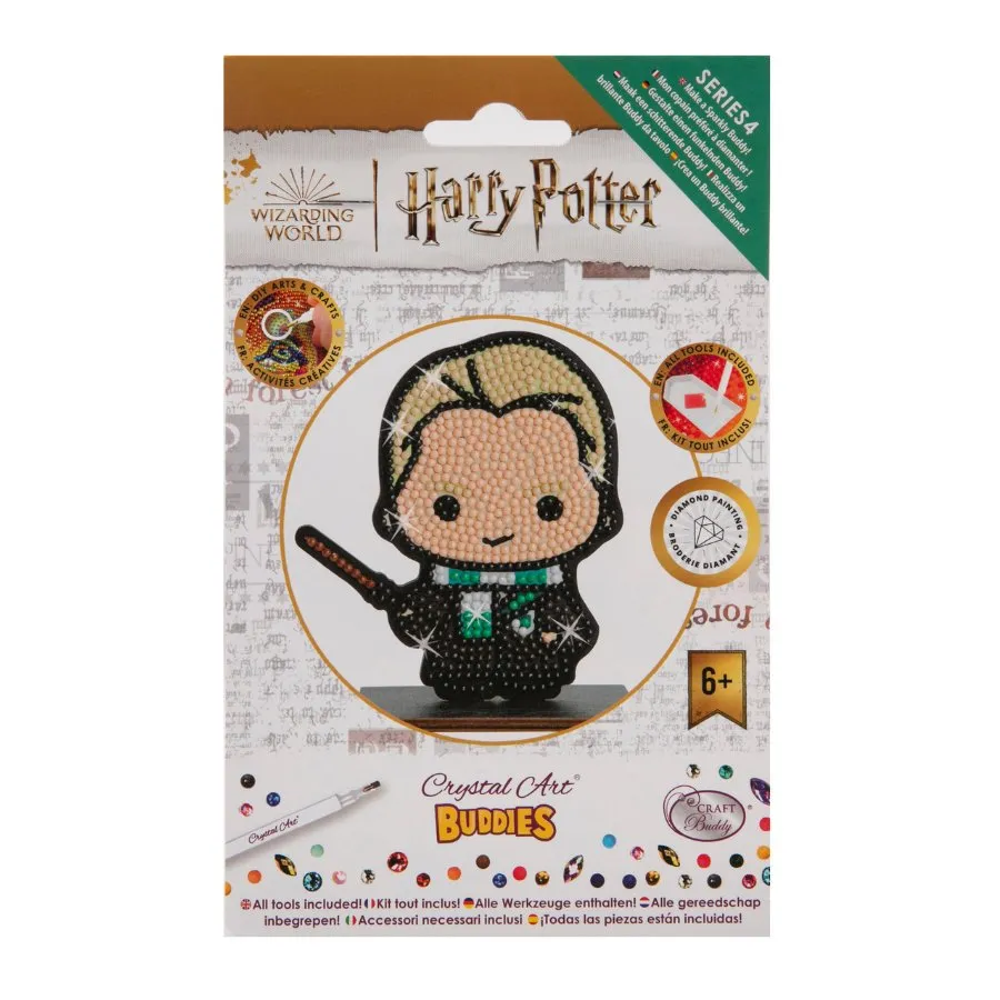 "Draco Malfoy" Crystal Art Buddies Harry Potter Series 4