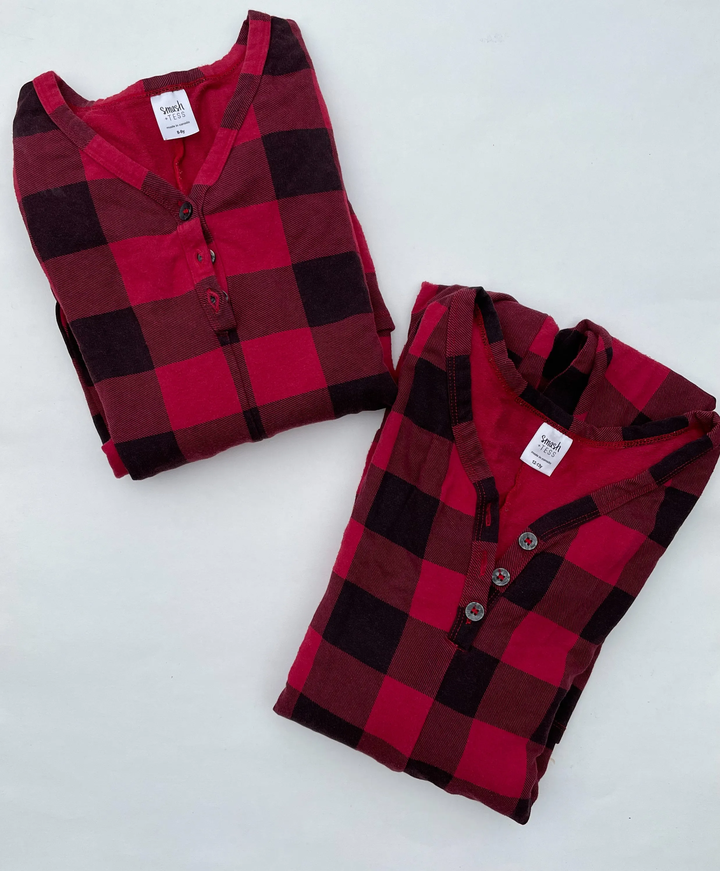 Smash & Tess Buffalo Plaid Rompers - 2 sizes. 8/9yrs, 12/13yrs