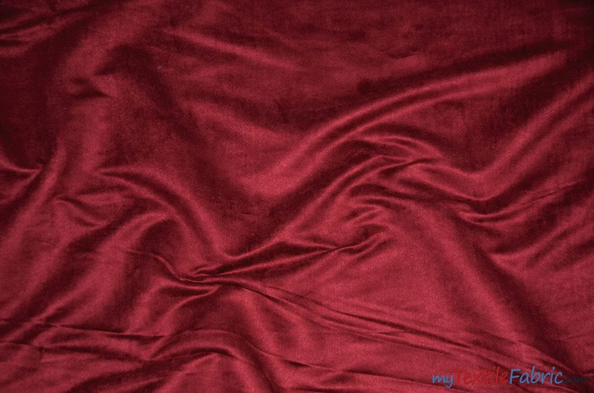 Suede Fabric | Microsuede | 40 Colors | 60" Wide | Faux Suede | Upholstery Weight, Tablecloth, Bags, Pouches, Cosplay, Costume | Wholesale Bolt |