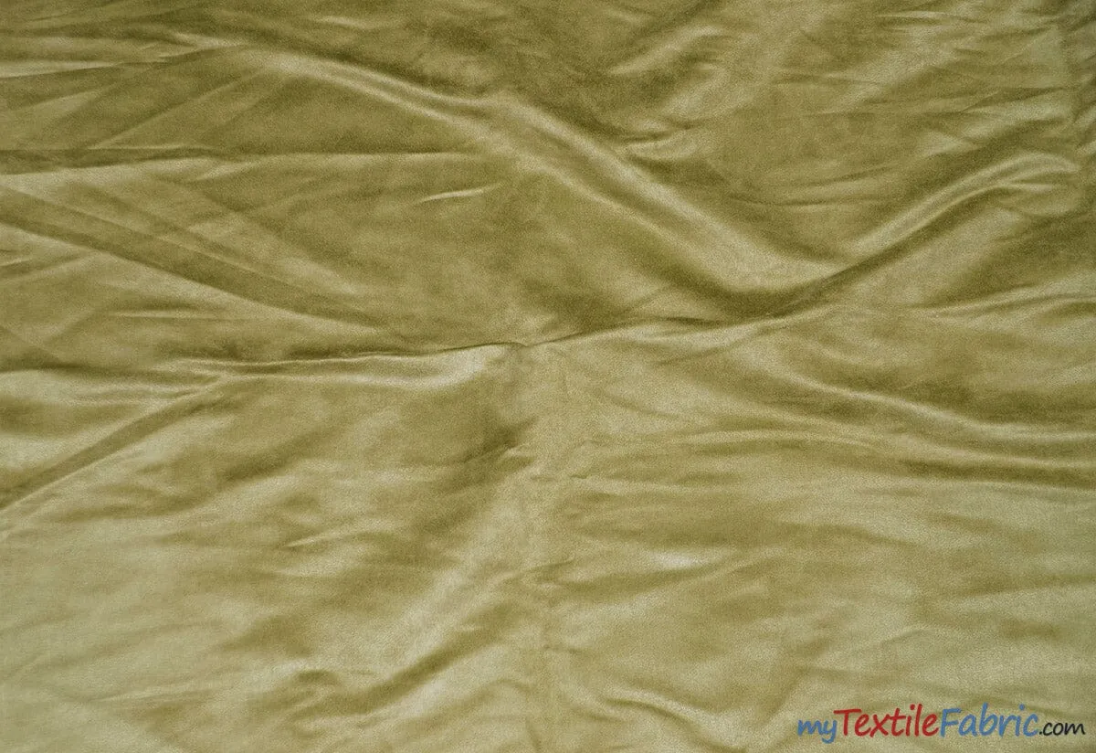 Suede Fabric | Microsuede | 40 Colors | 60" Wide | Faux Suede | Upholstery Weight, Tablecloth, Bags, Pouches, Cosplay, Costume | Wholesale Bolt |