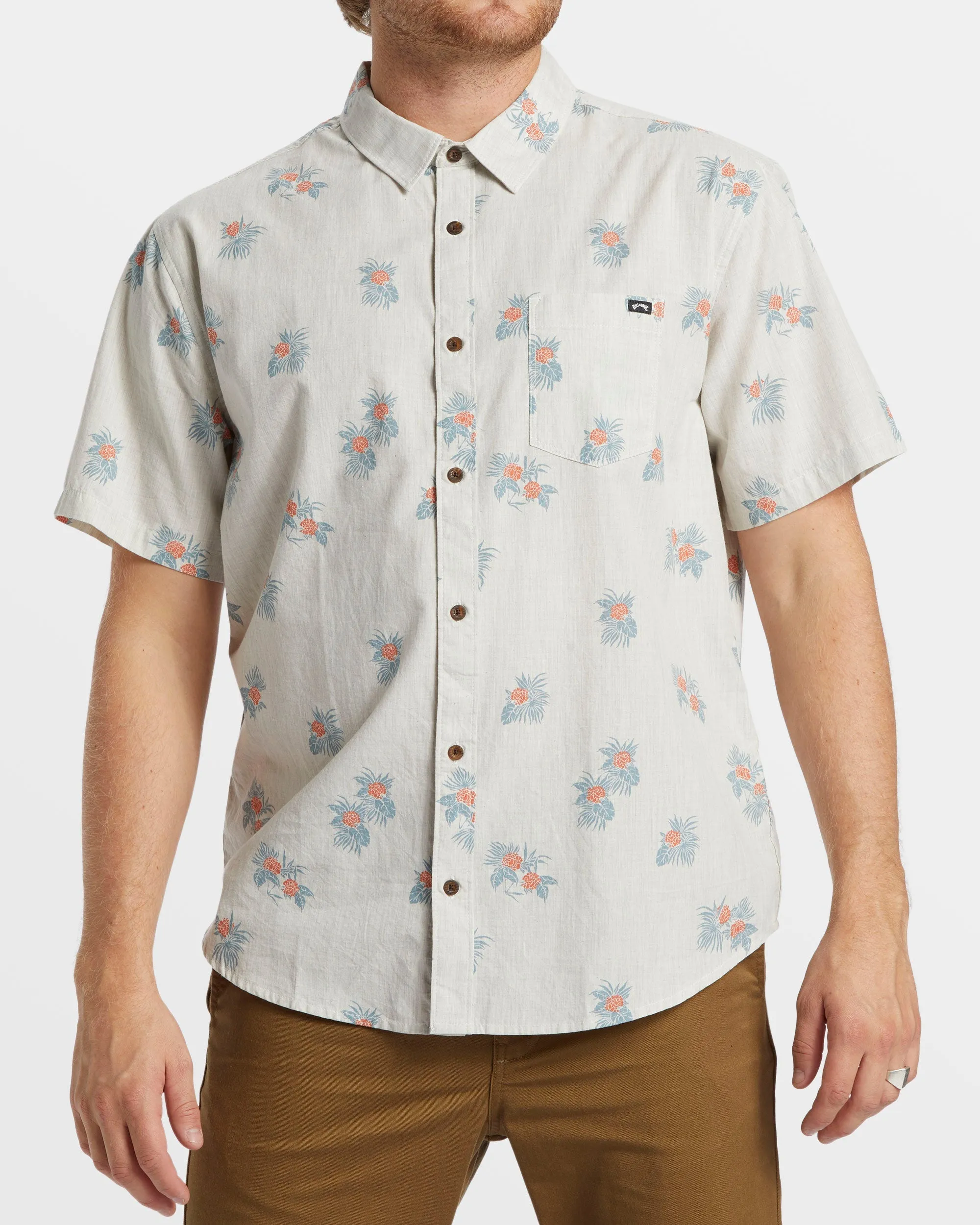 Sundays Mini Short Sleeve Shirt - Chino