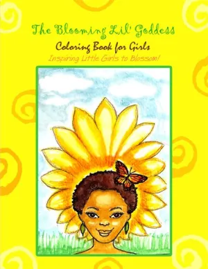 The Blooming Little Goddess Coloring Book