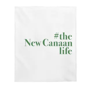 #thenewcanaanlife Velveteen Plush Blanket