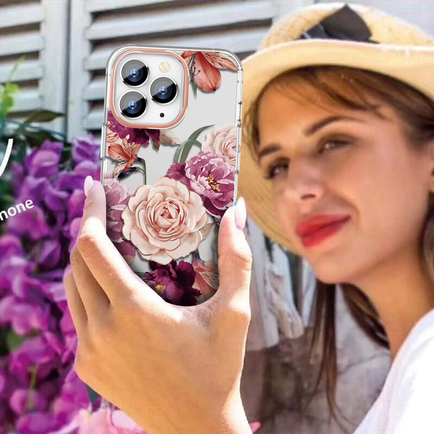 Tough On iPhone 14 Pro Case Flower Classic