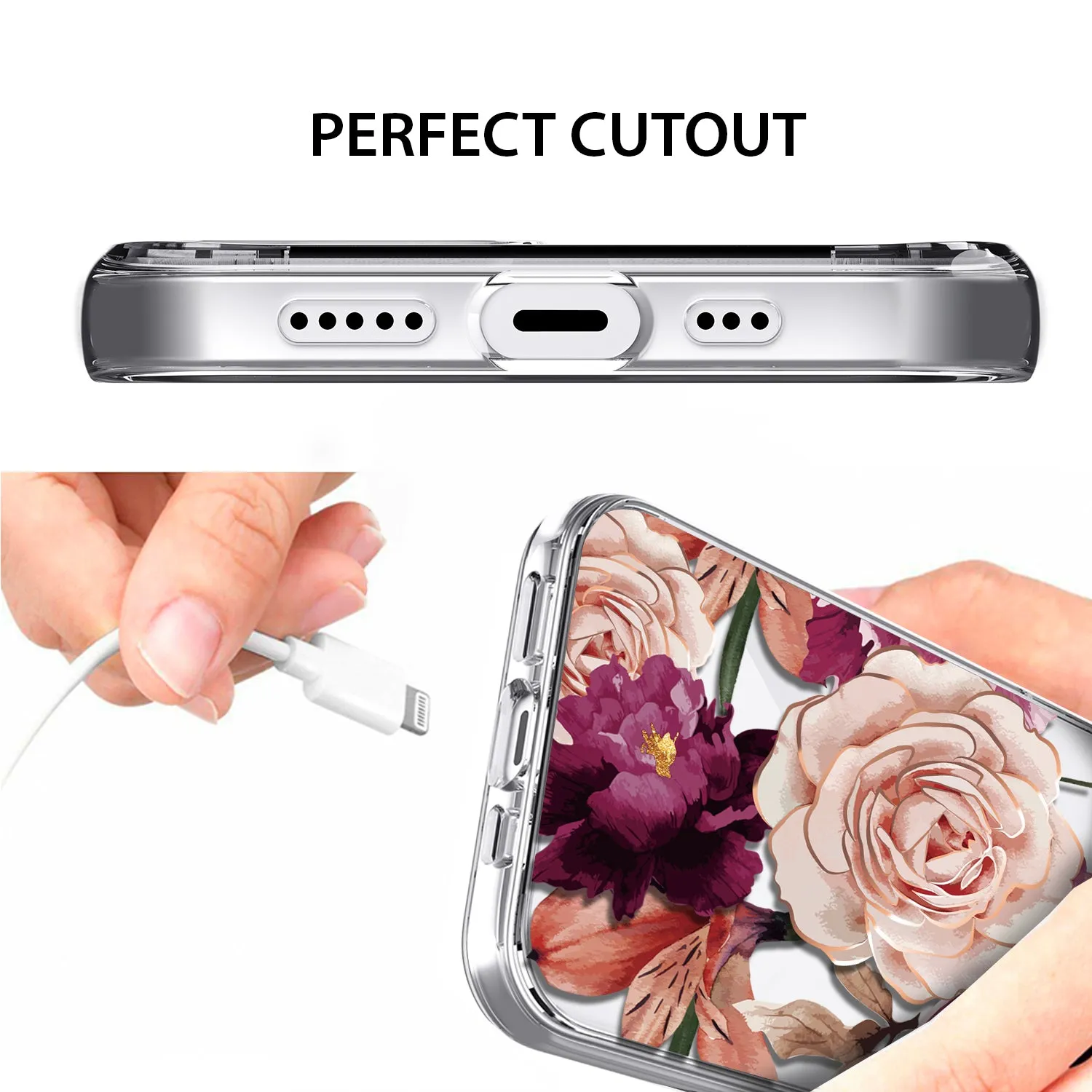 Tough On iPhone 14 Pro Case Flower Classic