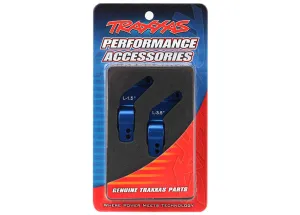 Traxxas Aluminum Rear Axle Carriers 6061-T6: X0-1 (Blue)