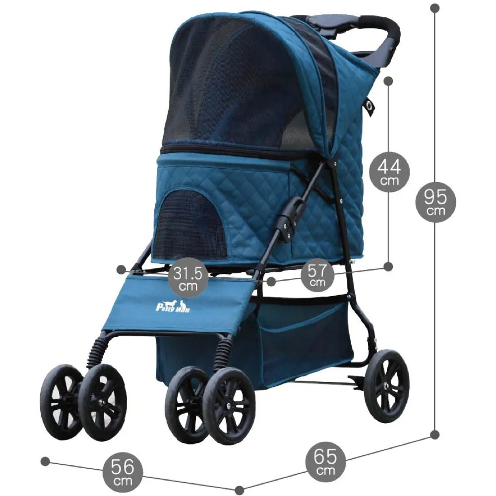 WP Pettyman Deluxe Pet Stroller