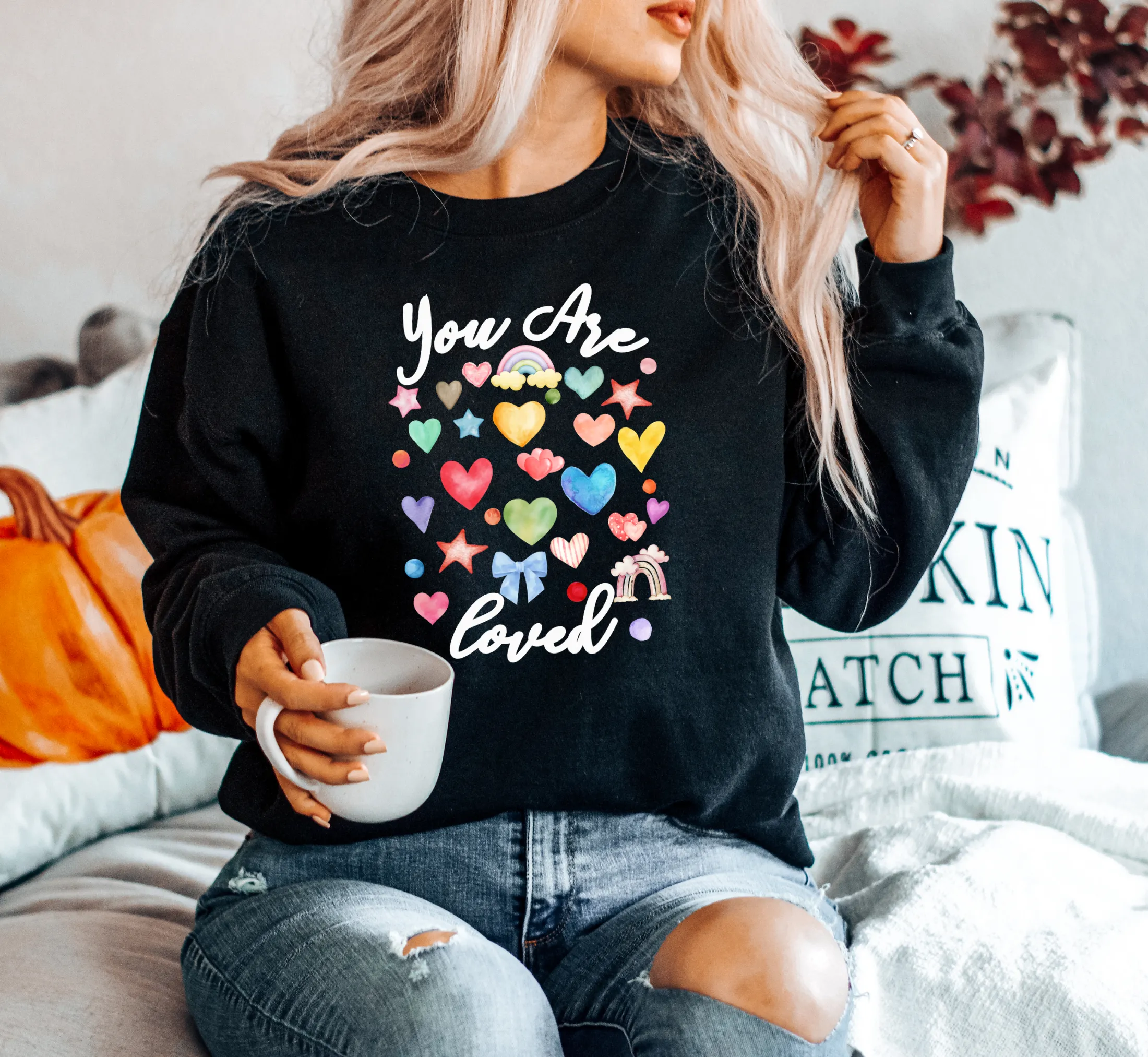 You Are Loved Teacher Sweatshirt